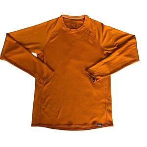 Patagonia Capilene Midweight Crew Orange Size M